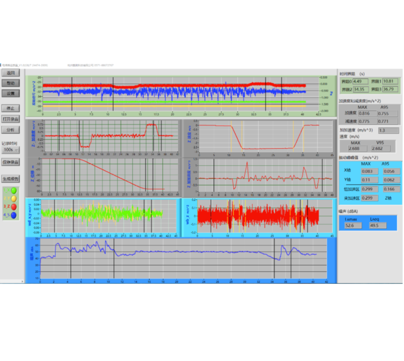 ACE6602 型電梯乘運質(zhì)量測試系統(tǒng)